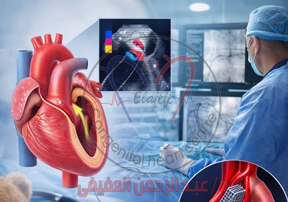 ضيق الشريان الأورطي عند الأطفال